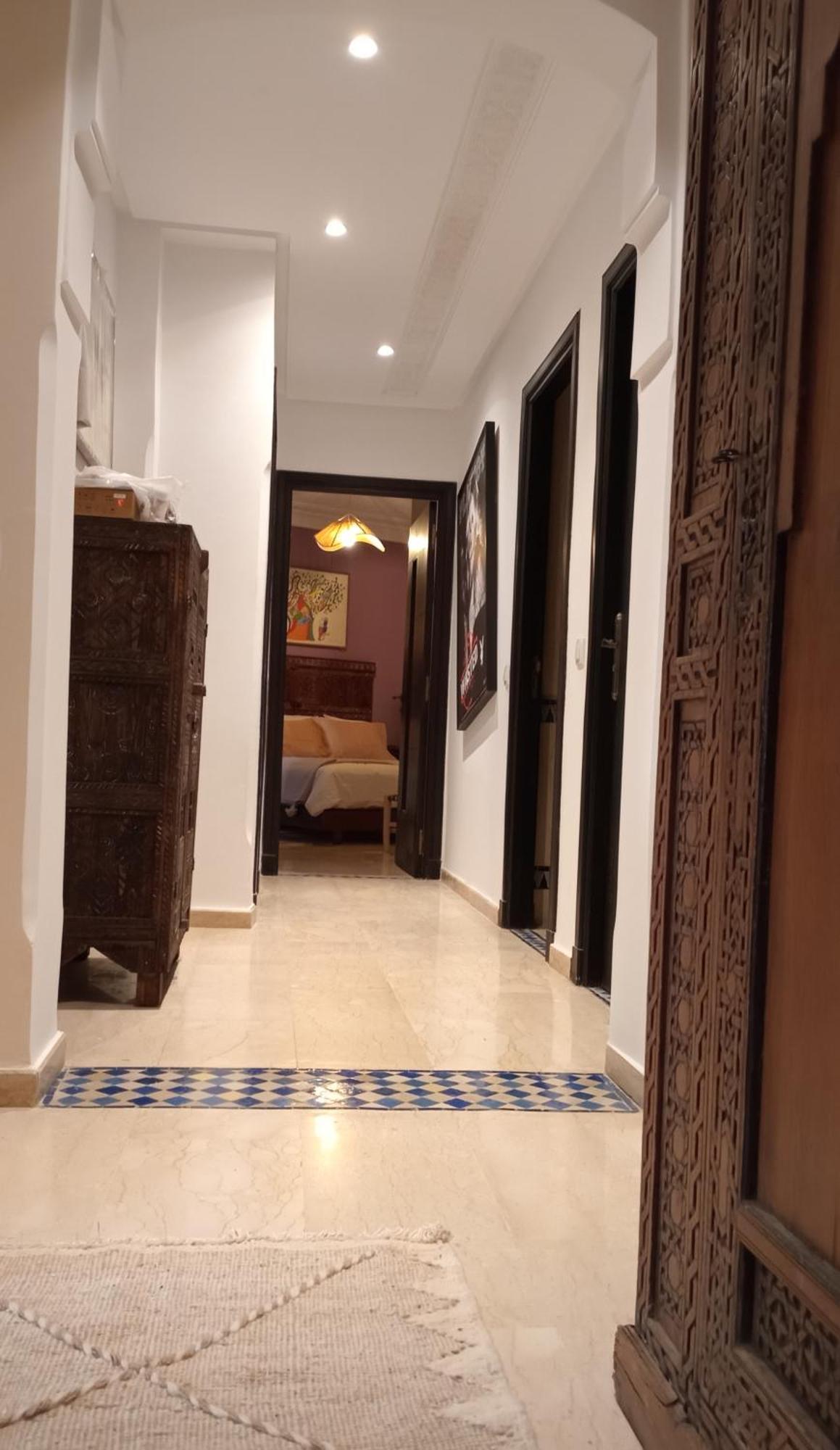 Coeur De Marrakech Majorelle 2ch Parking Apartamento